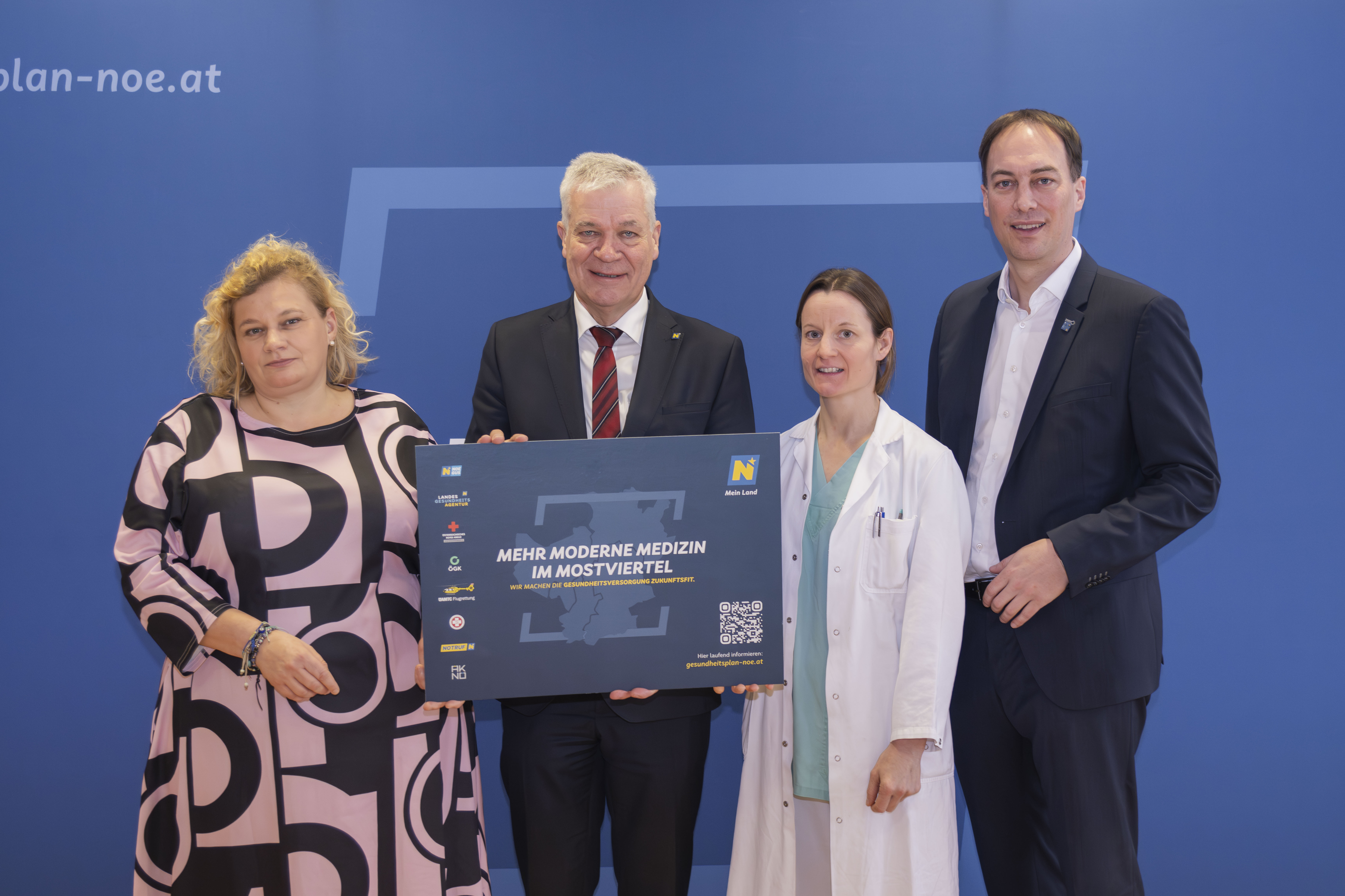 Pressekonferenz mit LGA und Land NÖ zum Thema Stärkung der Gesundheitsversorgung im Mostviertel